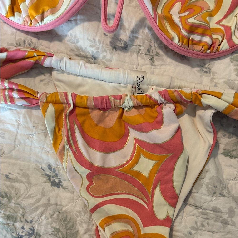 Beach Riot Retro Swirl Bikini Set - Picture 2 of 7